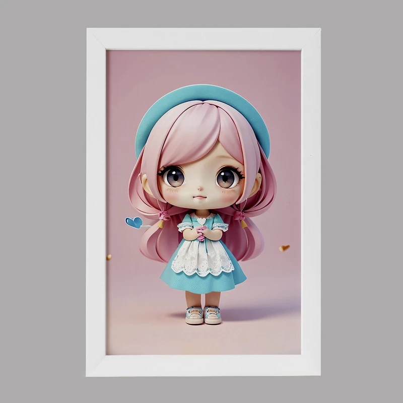 تابلو خندالو مدل دخترانه (Girlish) کد 36868