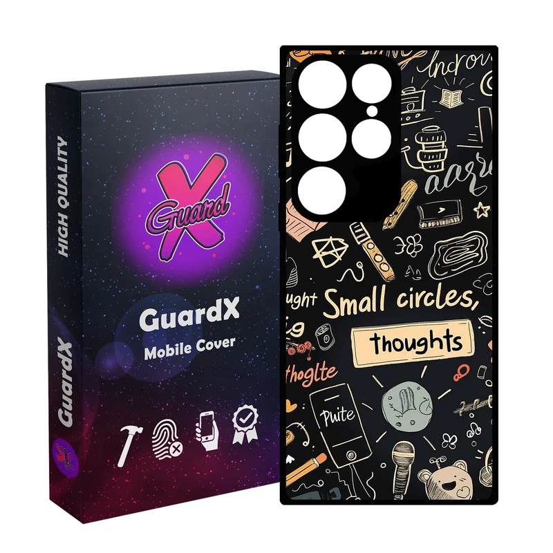 کاور گارد ایکس طرح درس مدل Glass10777 مناسب برای گوشی موبایل سامسونگ Galaxy S24 Ultra