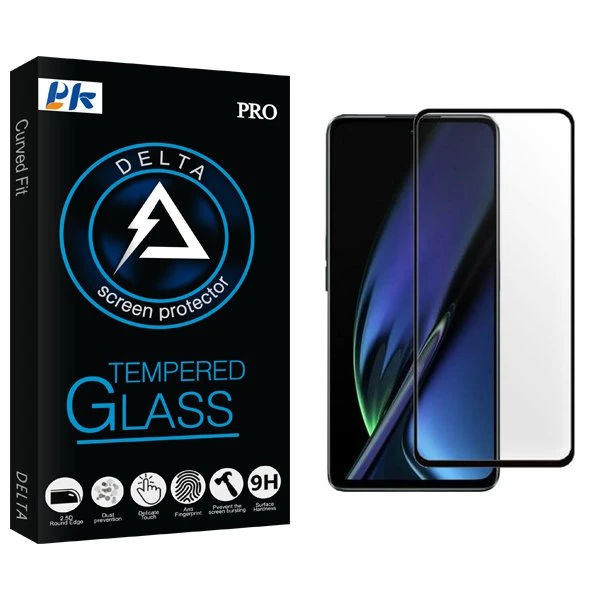 محافظ صفحه نمایش شیشه ای پی کی مدل Delta مناسب برای گوشی موبایل اوپو K11x
