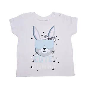 تی شرت آستین کوتاه نوزادی کوتون مدل 643125