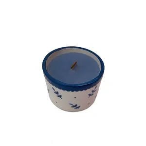 شمع دست ساز مدل Leaf