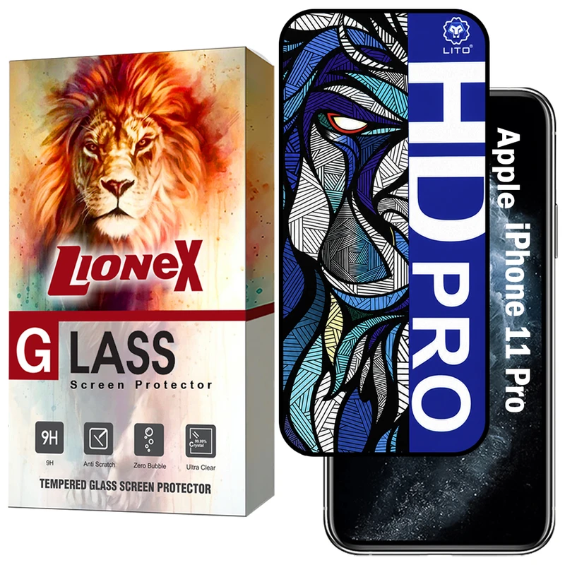 محافظ صفحه نمایش لایونکس مدل LITOHDL مناسب برای گوشی موبایل اپل iPhone 11 Pro