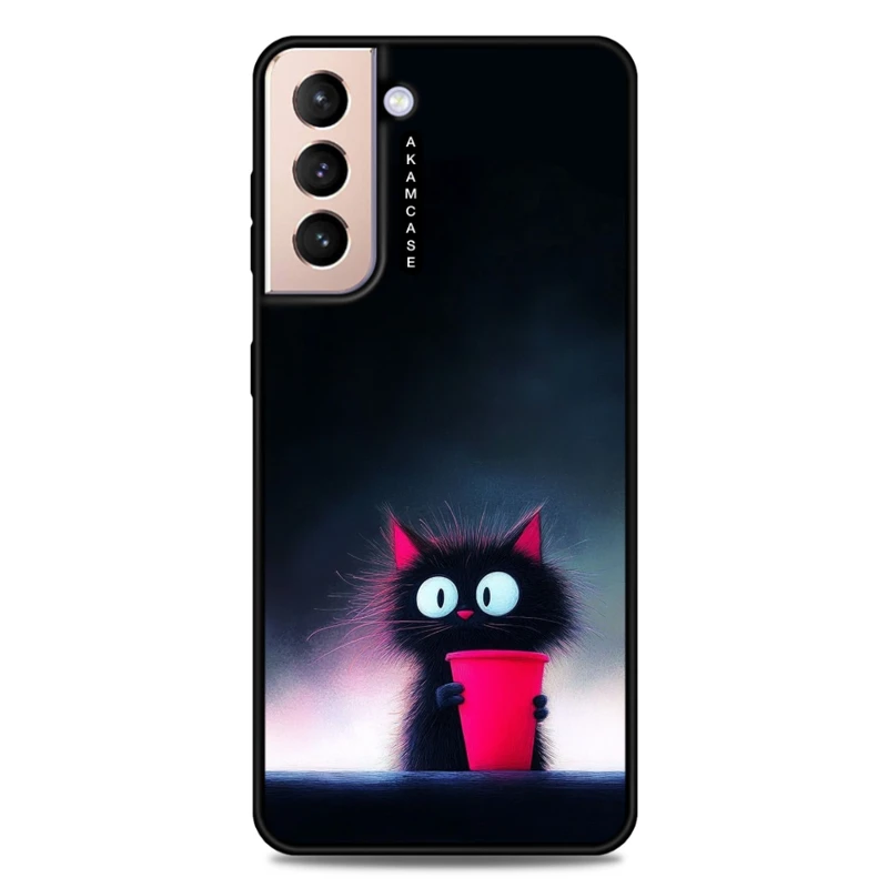 کاور آکام مدل AMC-WSGS21P-CATS-36 مناسب برای گوشی موبایل سامسونگ Galaxy S21 Plus