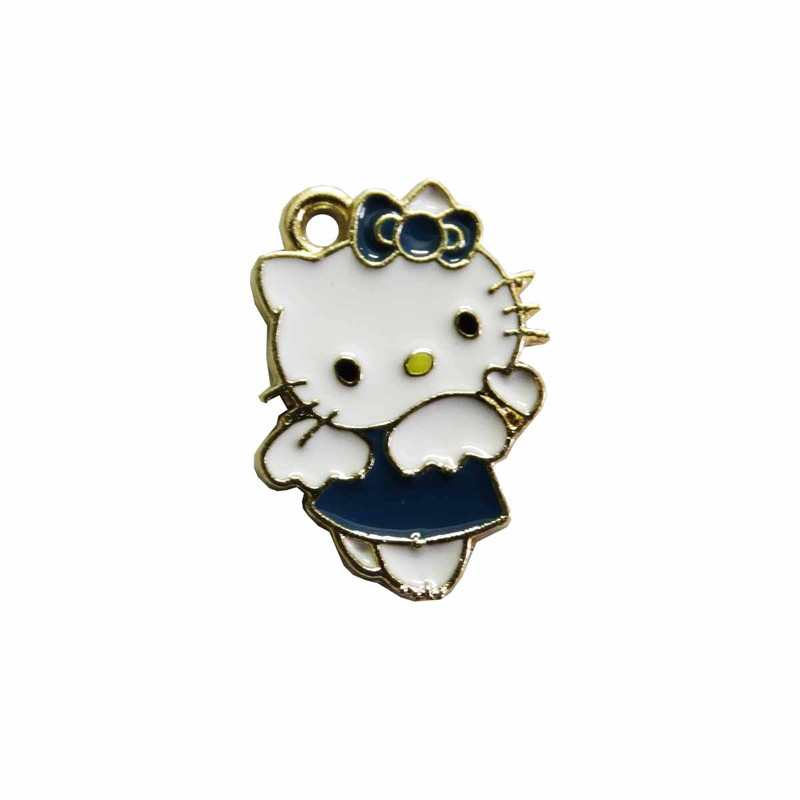 آویز گردنبند بچگانه مدل کیتی زیبا کد AG 1050