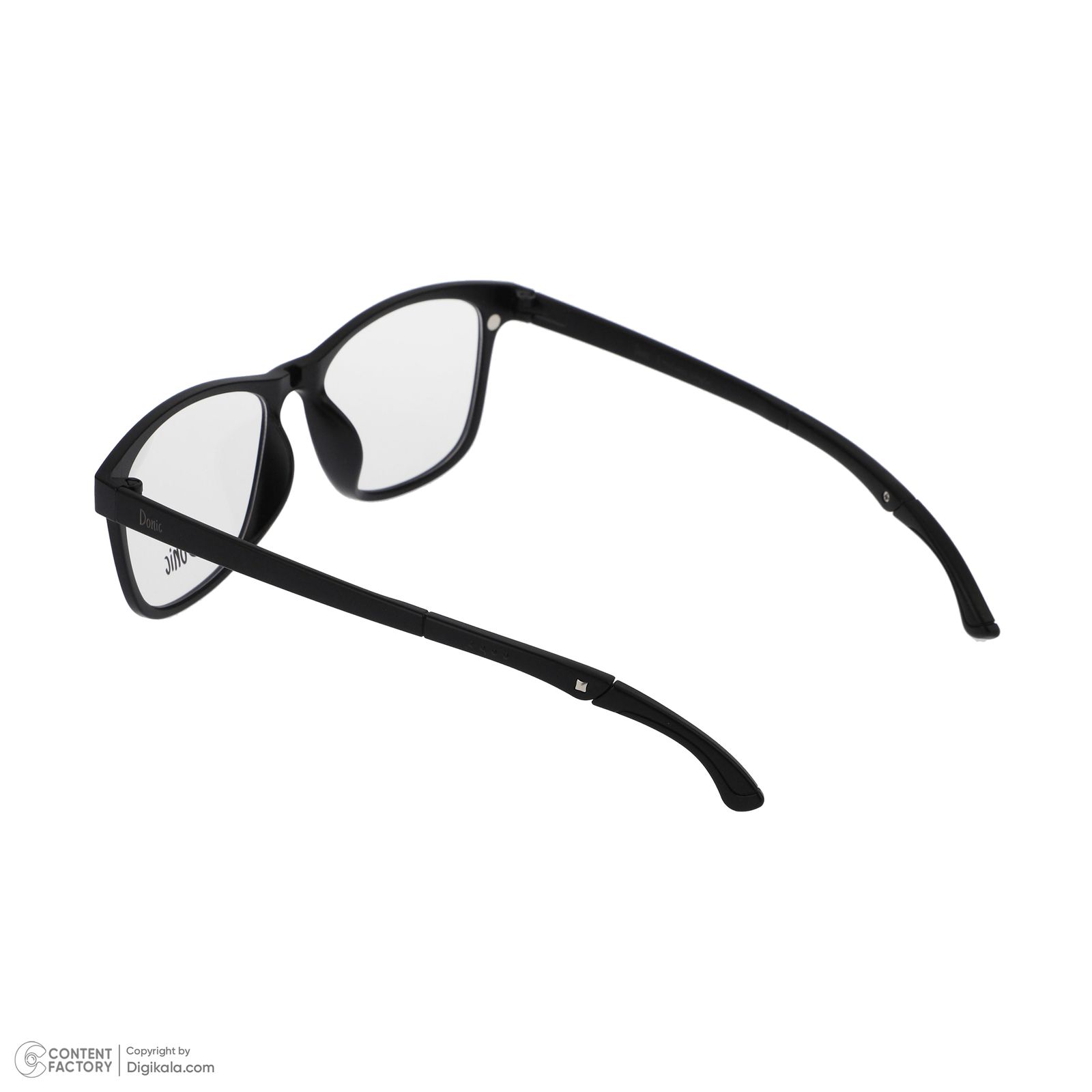 فریم عینک طبی دونیک مدل tr2515-c2 به همراه کاور آفتابی مجموعه 6 عددی -  - 4