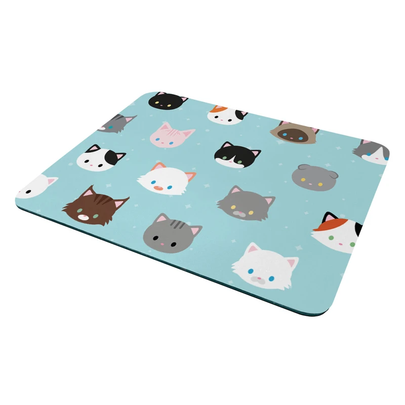 ماوس پد هومرو مدل W339-SIZE2437 طرح گربه فانتزی