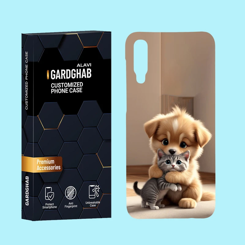 کاور گارد قاب علوی مدل حیوانات مناسب برای گوشی موبایل سامسونگ Galaxy A50 / A50s / A30s