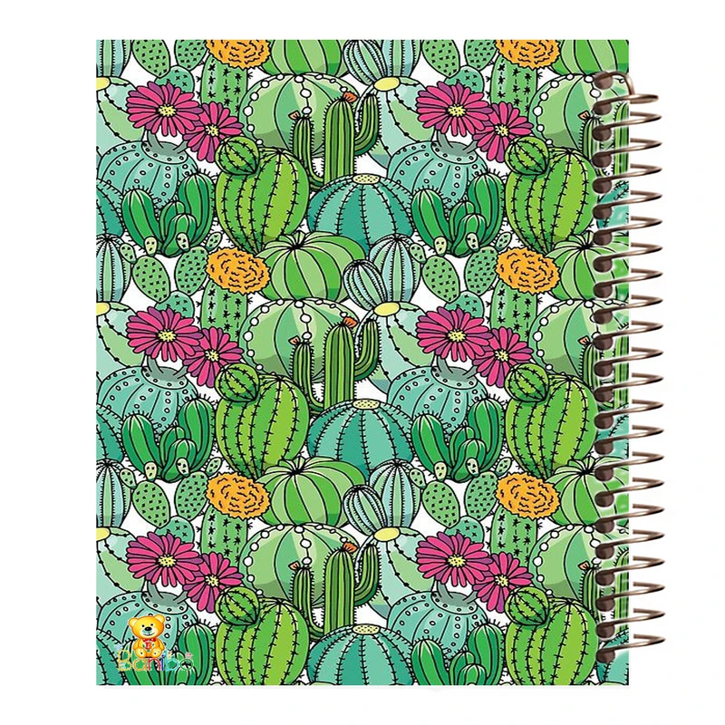 دفتر مشق 100 برگ بانیبو طرح گل کد 134