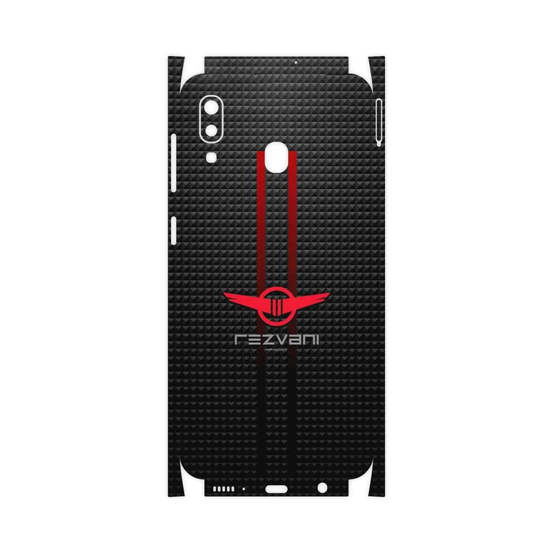 برچسب پوششی ماهوت مدل Rezvani Motors-FullSkin مناسب برای گوشی موبایل سامسونگ Galaxy A20