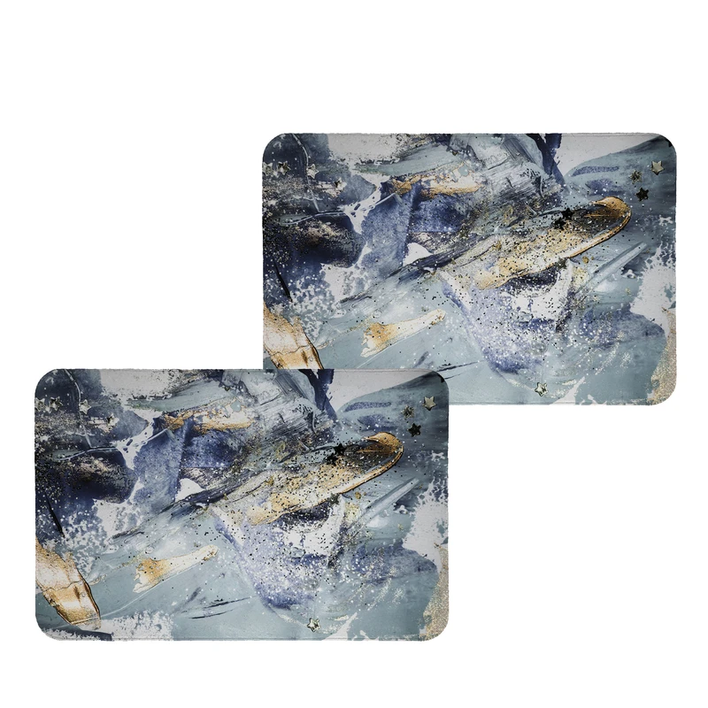 زیربشقابی طرح آبرنگی کد 9160 بسته 2 عددی 