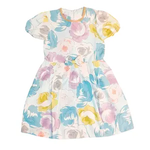 پیراهن دخترانه مدل ترنم 25