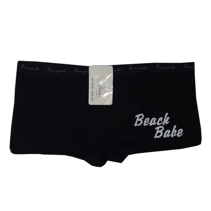 شورت زنانه مدل نیم پا توفا طرح بیک کد 1794