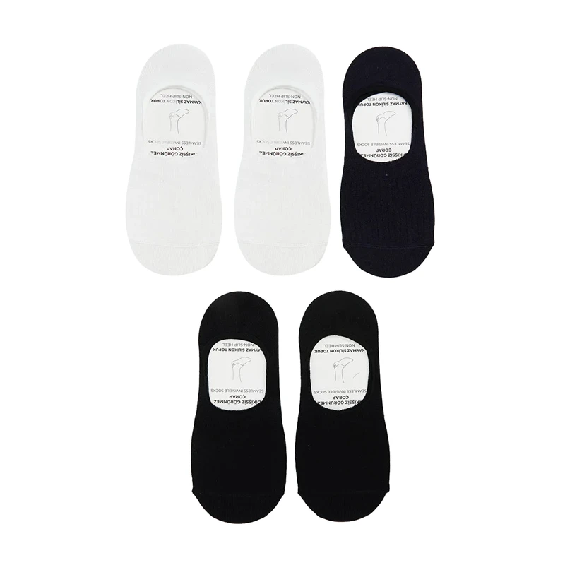 جوراب کالج مردانه ال سی وایکیکی مدل s5hr74z8 مجموعه 5 عددی 