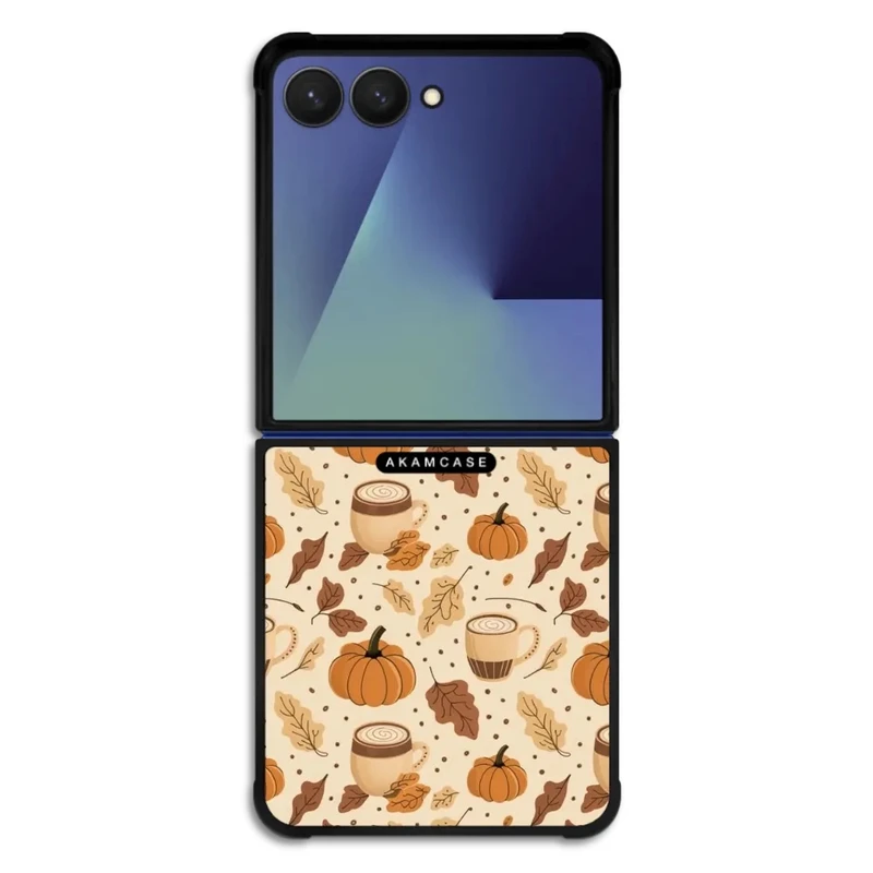 کاور آکام مدل AMC-WSGZFLIP7-PUMPKIN-24 مناسب برای گوشی موبایل سامسونگ Galaxy Z Flip 7