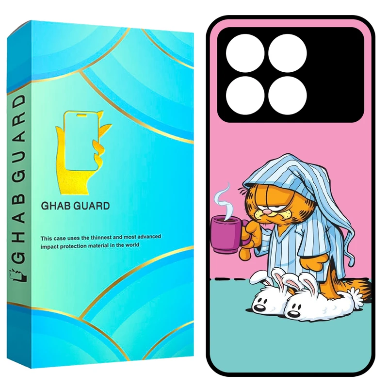 کاور قاب گارد طرح گارفیلد مدل GCHPK70P مناسب برای گوشی موبایل شیائومی Redmi K70 Pro 5G / Poco X6 Pro