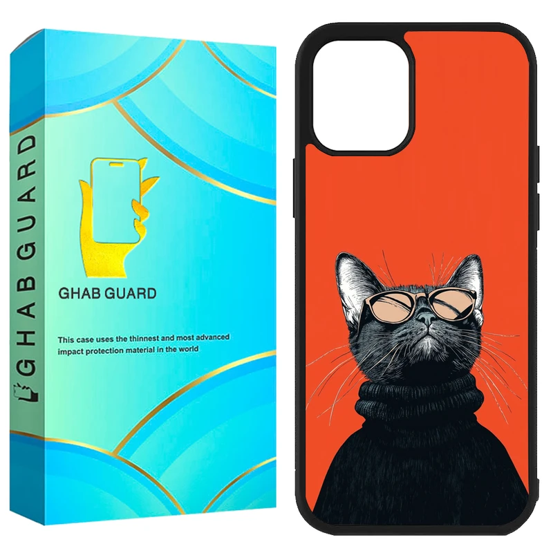  کاور قاب گارد طرح گربه مدل GCHP11P مناسب برای گوشی موبایل اپل iPhone 11 Pro