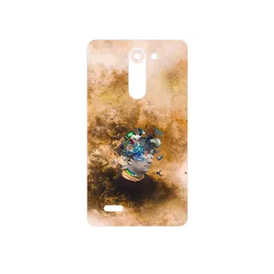 MAHOOT Collage of surreal Portrait of Men Cover Sticker for LG L Bello