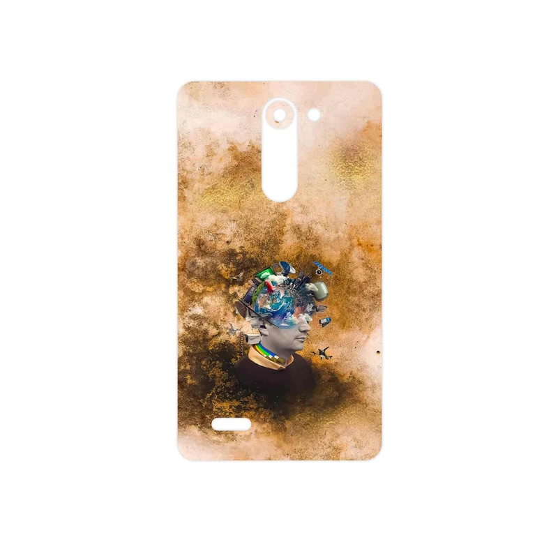 برچسب پوششی ماهوت مدل Collage of surreal Portrait of Men مناسب برای گوشی موبایل ال جی L Bello