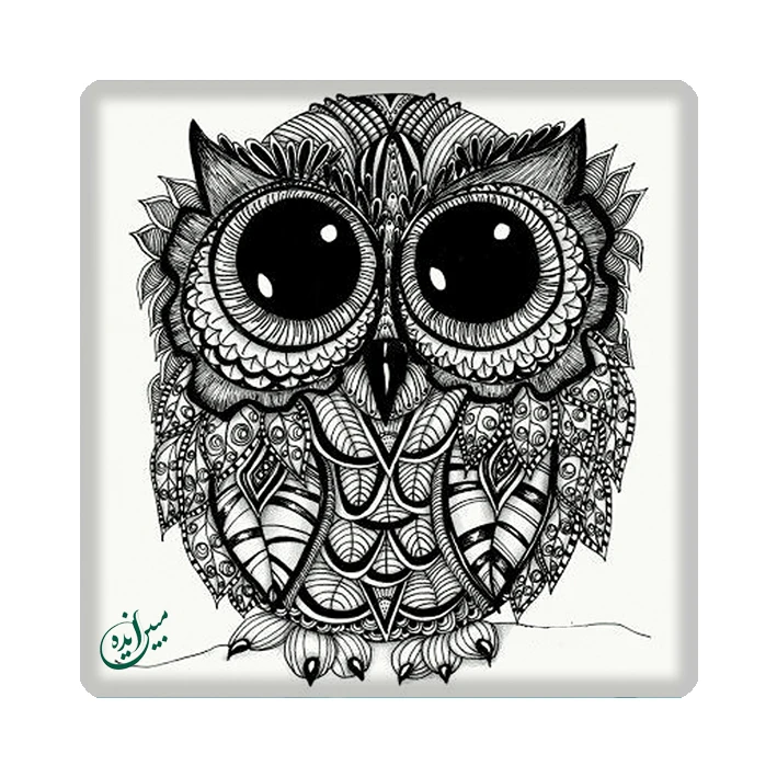 کاشی مبین ایده مدل جغد kh10 کد 1081