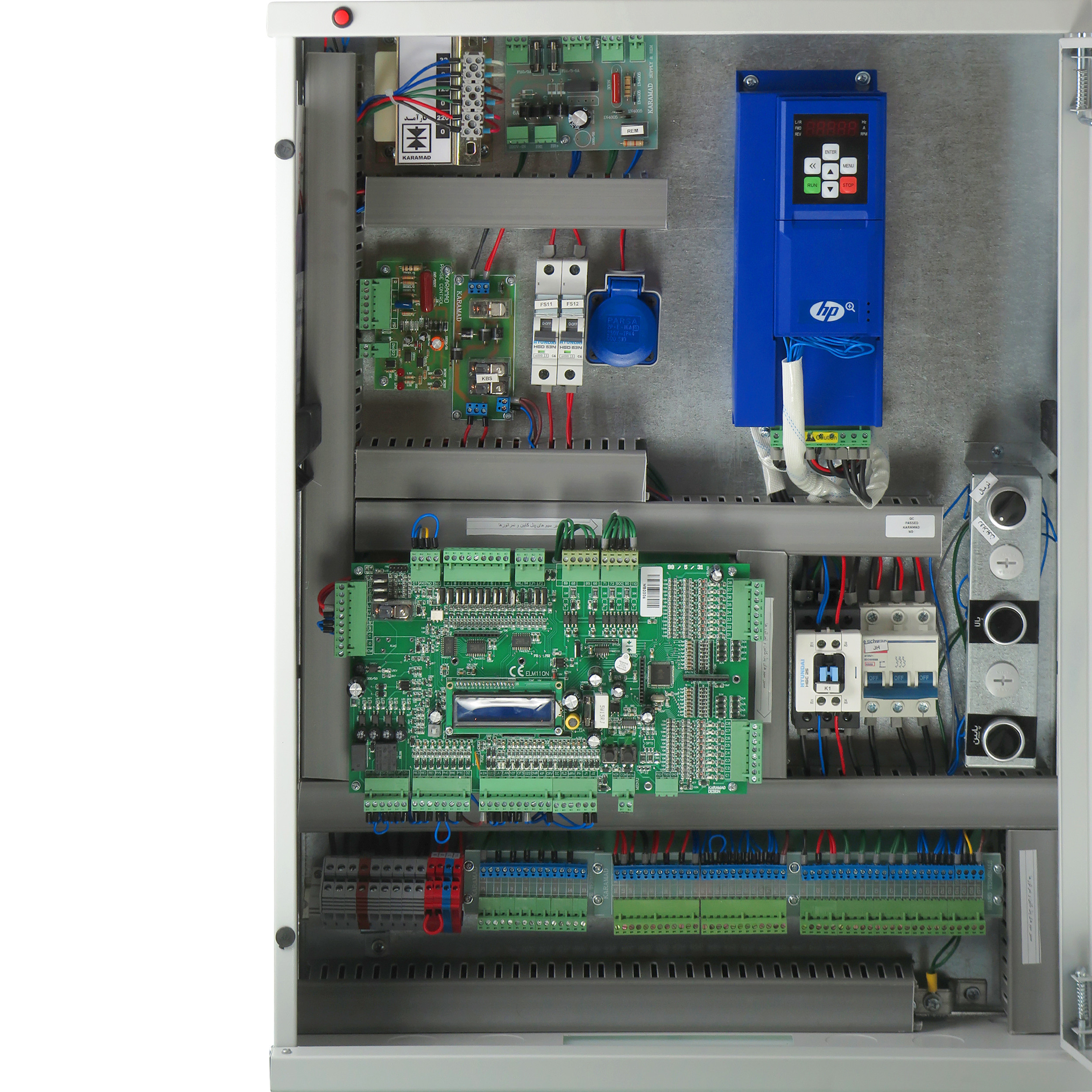 تابلو فرمان آسانسور کارآمد مدل اچ پی پلاس