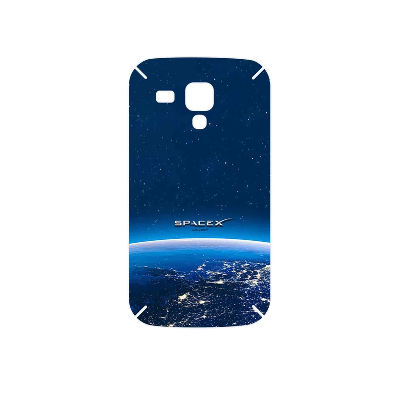 برچسب پوششی ماهوت مدل Space X مناسب برای گوشی موبایل سامسونگ Galaxy S Duos GT S7562