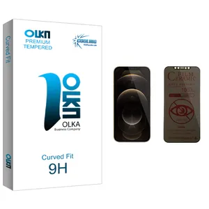 Cooling Olka glass Privacy Screen Protector For Apple اپل iPhone 12 Pro Max