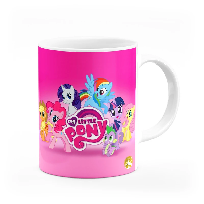 ماگ هومرو طرح پونی کوچولو مدل MG3785