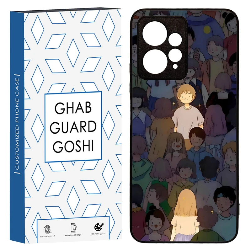 کاور قاب گارد گوشی طرح ست پسرانه کد TPU-062 مناسب برای گوشی موبایل شیائومی Redmi Note 12 4g