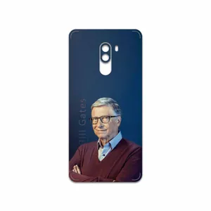 MAHOOT Bill Gates Cover Sticker for Xiaomi POCOPHONE F1