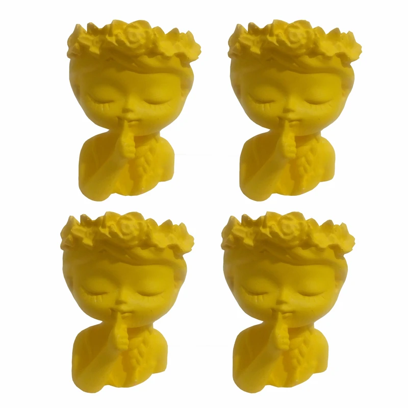 جاشمعی گچی مدل doo بسته 4 عددی