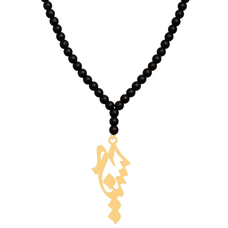 گردنبند طلا 18 عیار زنانه کرابو طرح حسنیه مدل Kr70940 گردنبند طلا 18 عیار زنانه کرابو طرح حسنیه مدل Kr70940