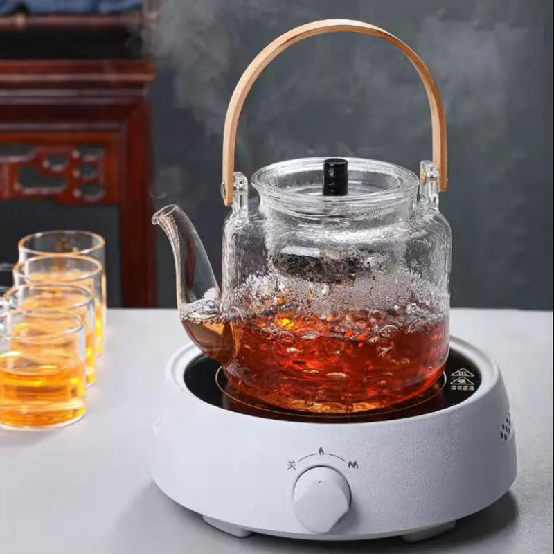 قوری ناتالی مدل دسته بامبو کد K400