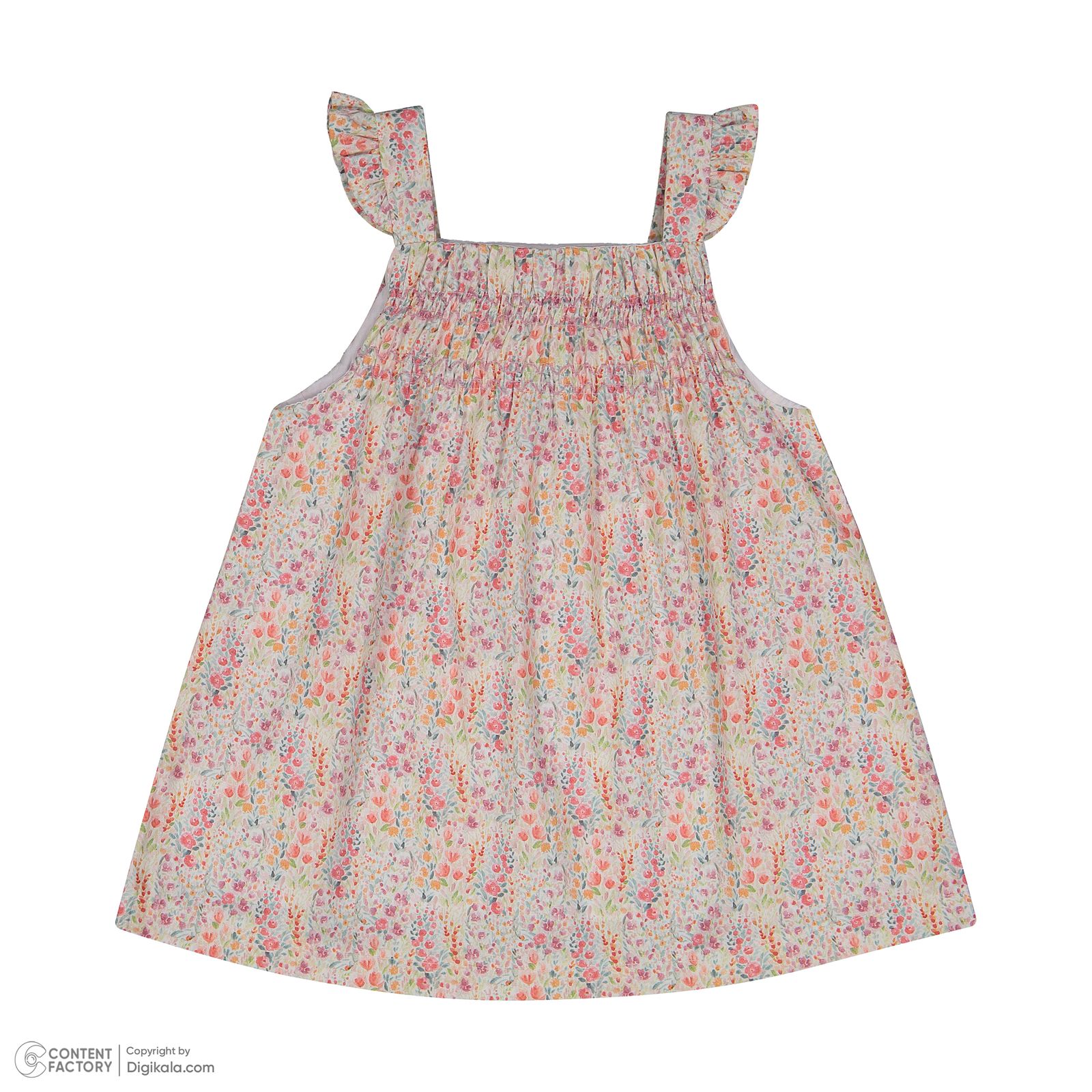 ست 3 تکه لباس نوزادی ایندیگو مدل 13155 رنگ کرم -  - 9