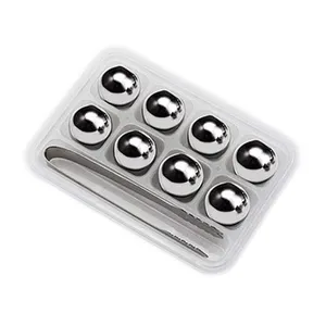 خنک کننده نوشیدنی مدل کره کد NB1245 -1248 بسته 8 عددی به همراه انبر