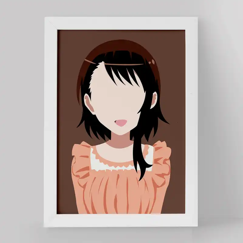 تابلو خندالو مدل اونودرا انیمه عشق دروغین کد 17156