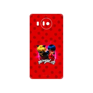 MAHOOT Ladybug and Cat Noir Cover Sticker for Microsoft Lumia 950 XL