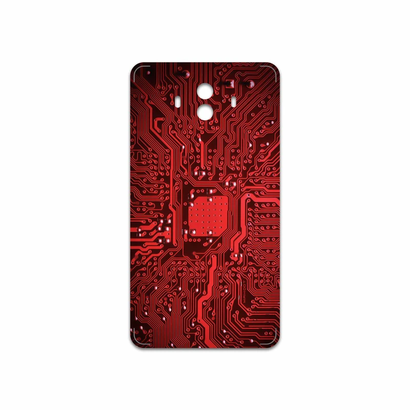 برچسب پوششی ماهوت مدل Red Printed Circuit Board مناسب برای گوشی موبایل هوآوی Mate 10