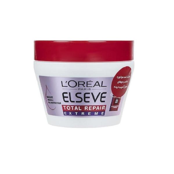 ماسک مو لورآل سری Elseve مدل Total Repair Extreme حجم 300 میلی لیتر مجموعه 2 عددی