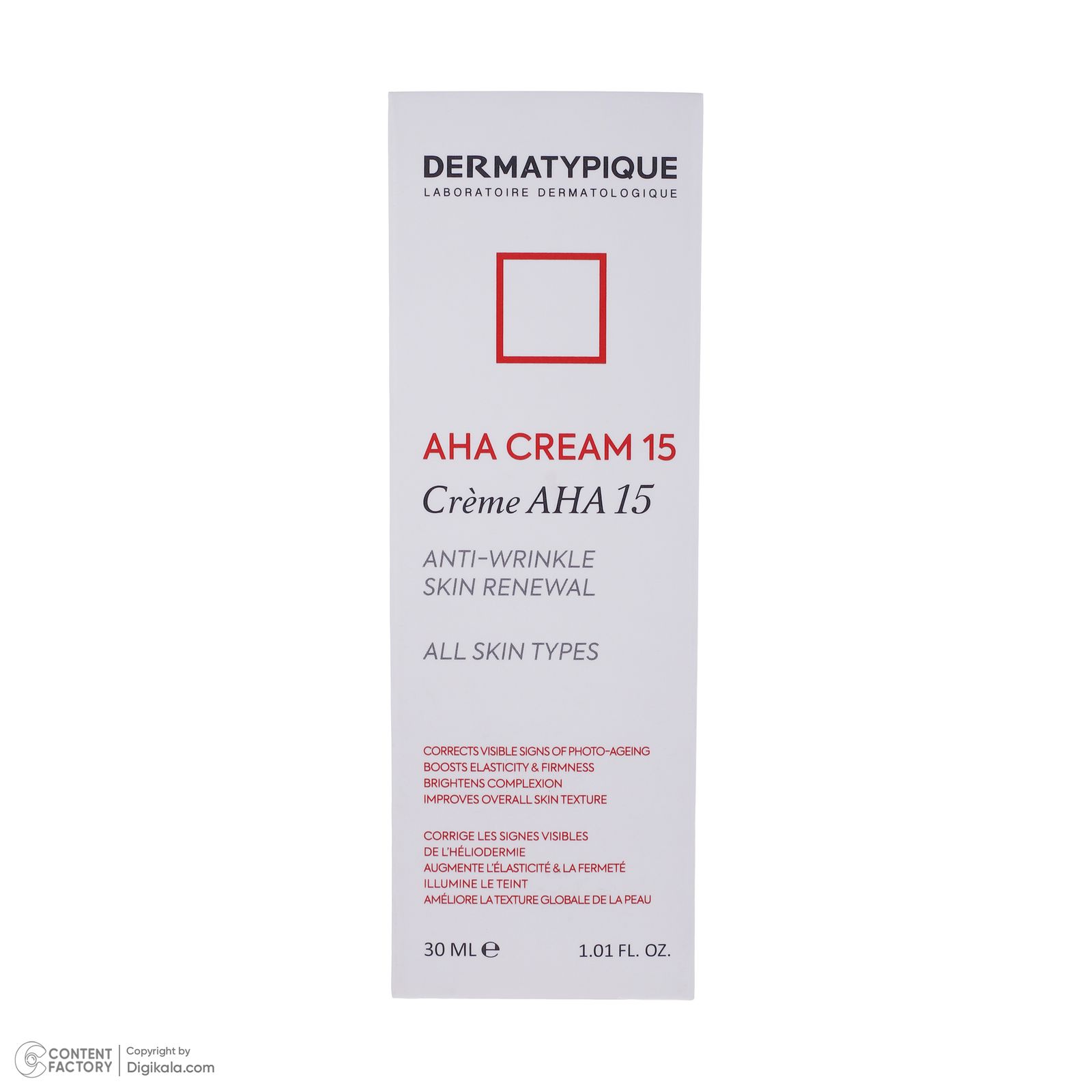 کرم لایه بردار پوست درماتیپیک مدل AHA 15 حجم 30 میلی لیتر - - 4