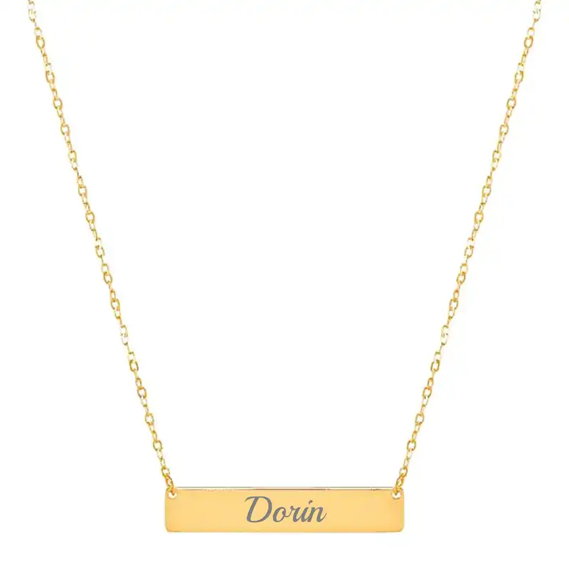 گردنبند طلا 18 عیار زنانه لیردا مدل درین