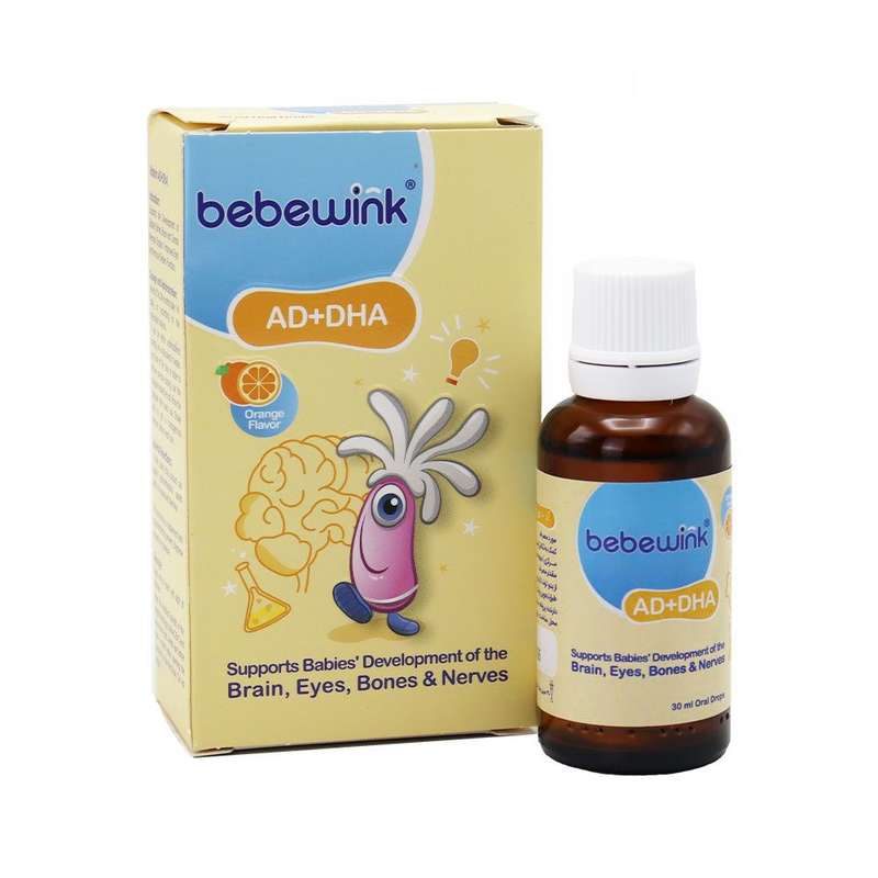 قطره ویتامین آد با طعم پرتقال بب وینک - 30 میلی لیتر