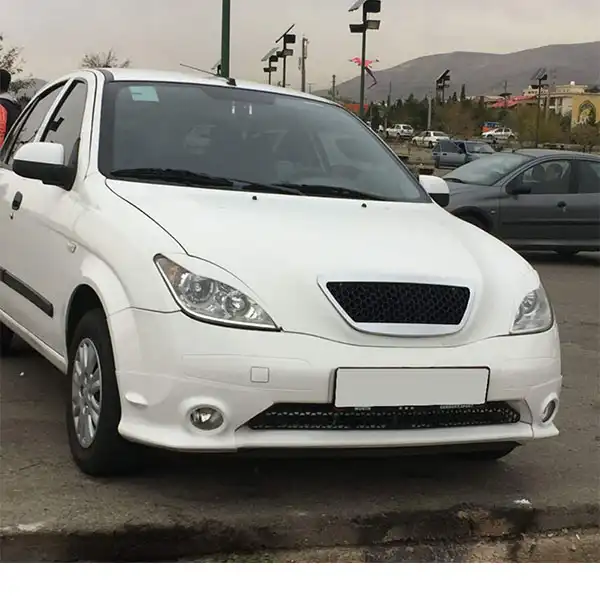 ابرویی چراغ جلو خودرو پن مدل d003 مناسب برای تیبا بسته دو عددی