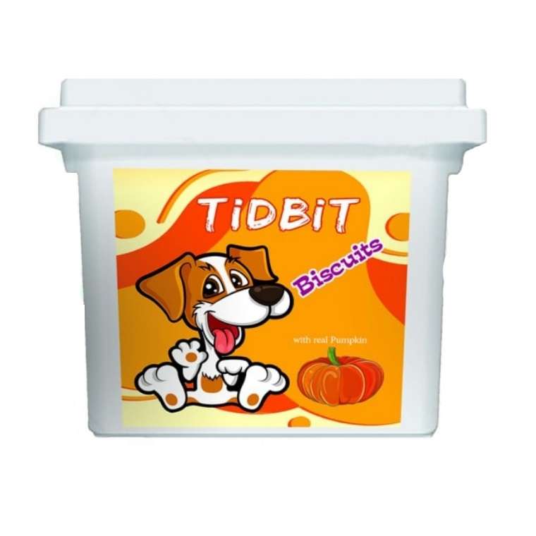غذای تشویقی سگ تیدبیت مدل بیسکویت وزن 200 گرم