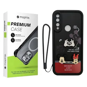 کاور موفی مدل Silicone Puffer Minni Mouse Strap مناسب برای گوشی موبایل هوآوی Y9 Prime 2019 / P Smart Z / آنر 9X به همراه بند