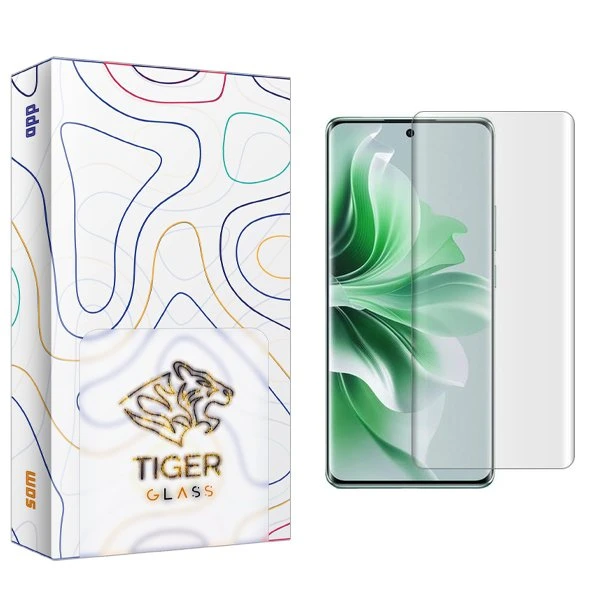 محافظ صفحه نمایش تایگر گلس مدل APL2 UV مناسب برای گوشی موبایل اوپو Reno 11