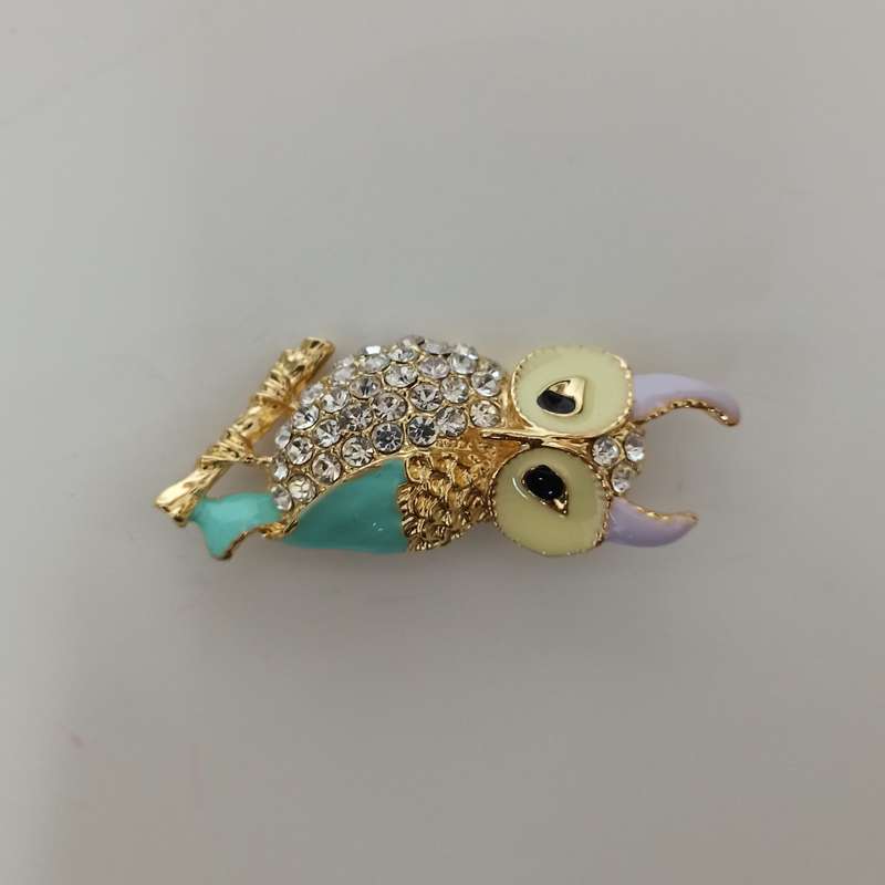 گل سینه دخترانه مدل جغد