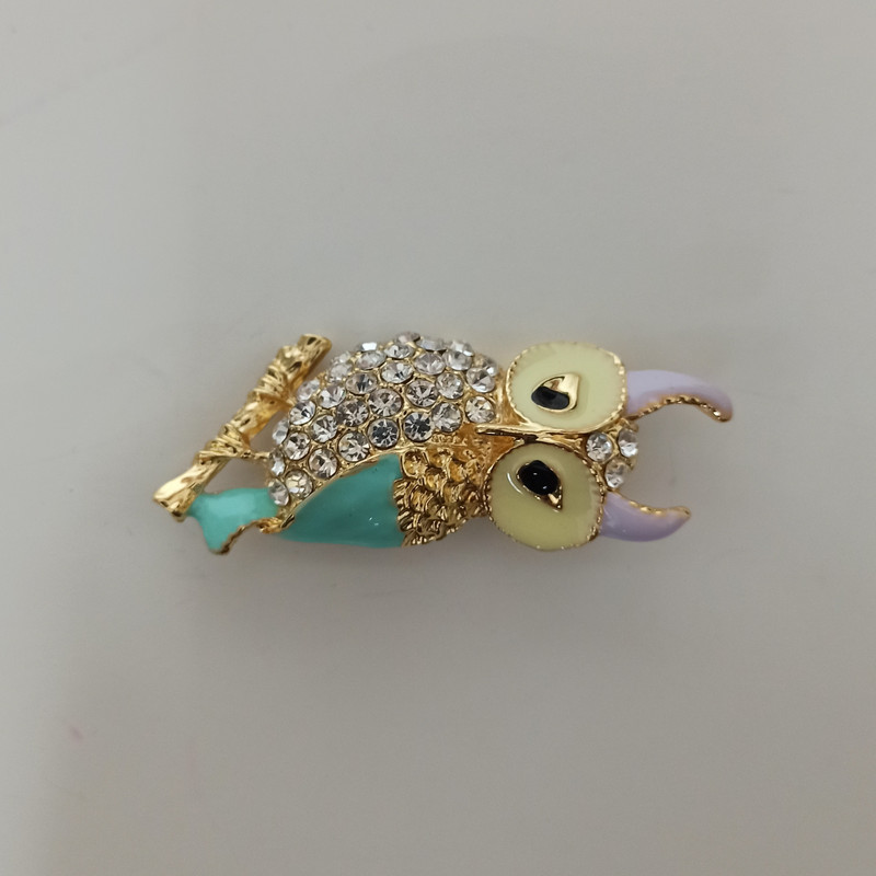 گل سینه دخترانه مدل جغد