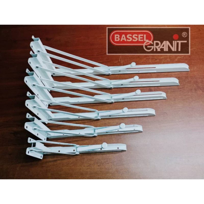 پایه نگهدارنده طبقه دیواری مدل 35cm بسته 2 عددی