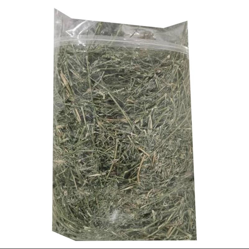 یونجه خشک خرگوش و خوکچه هپی بانی مدل طعم گوجه وزن 1000 گرم