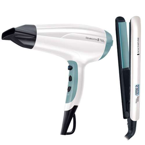 اتو مو و سشوار  رمینگتون مدل Shine Therapy S8500GP 